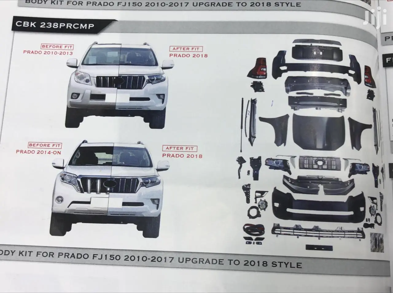 Prado 150 Facelift Complete With All Items