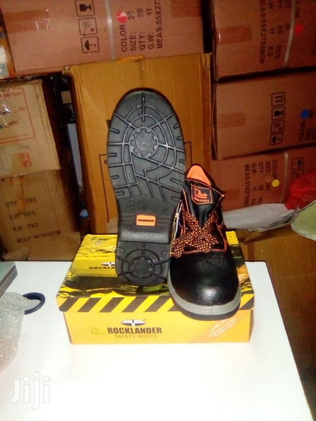 Rocklander Safety Work Boots - main view