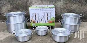 7 Pieces Sufuria With Lids