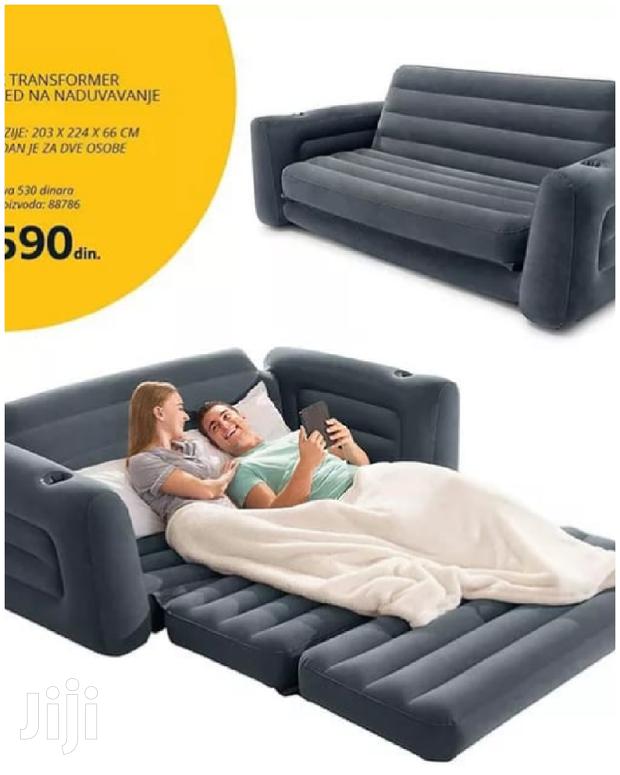 *3 Seater Pull Out Sofa With Electric Pump - main view