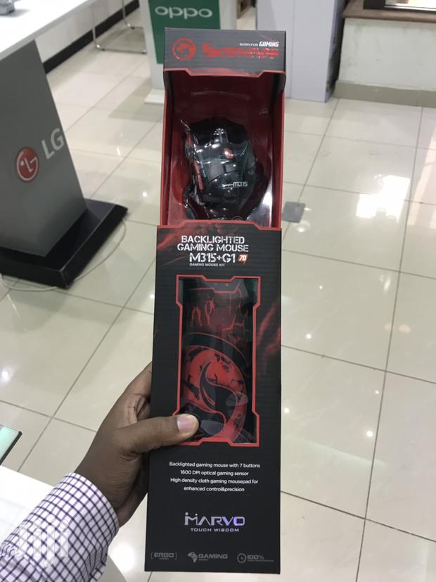 Marvo M315 Gaming Mouse With Mousepad
