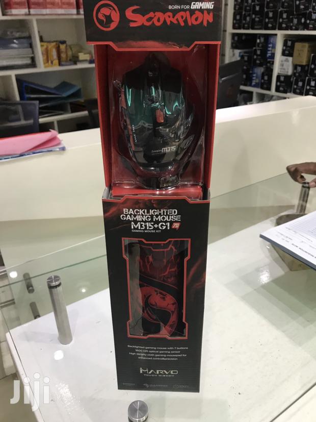 Marvo M315 Gaming Mouse With Mousepad - thumbnail 2
