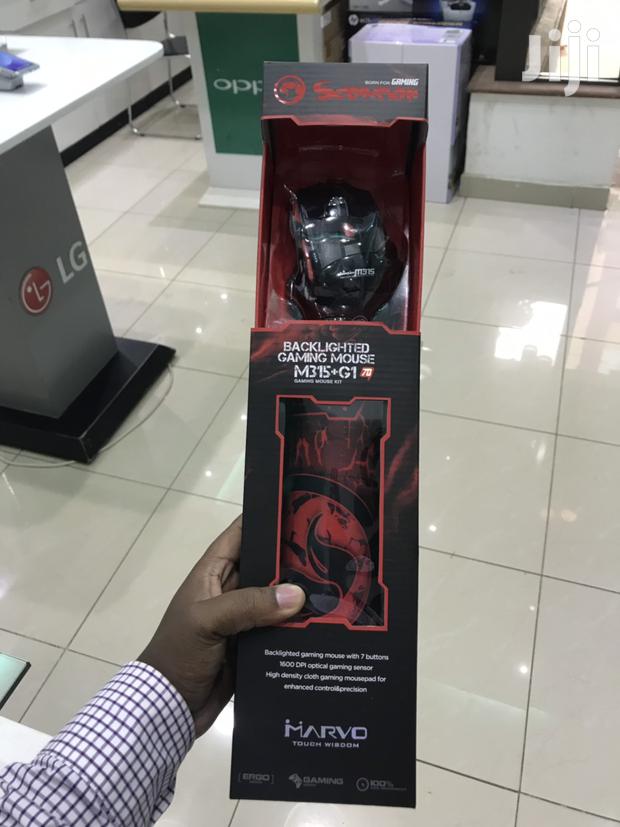 Marvo M315 Gaming Mouse With Mousepad - thumbnail 3