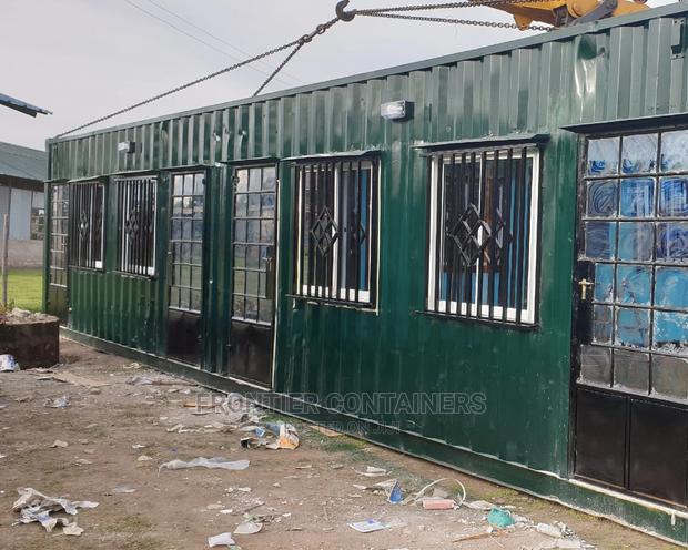40ft Container Converted Into 4 Offices - main view