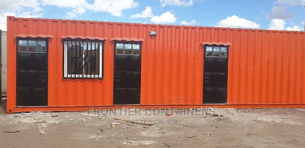 Container Site Office With And Washroom - main view