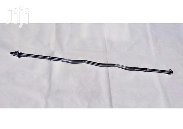 E-Z Bar Gym Barbell Bar