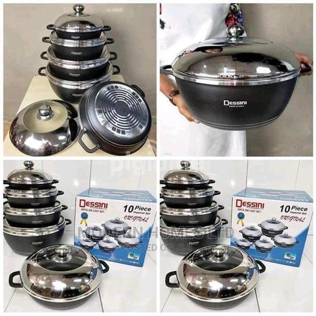 Affordable Dessini 10 Pieces Cooking Pots - thumbnail 2