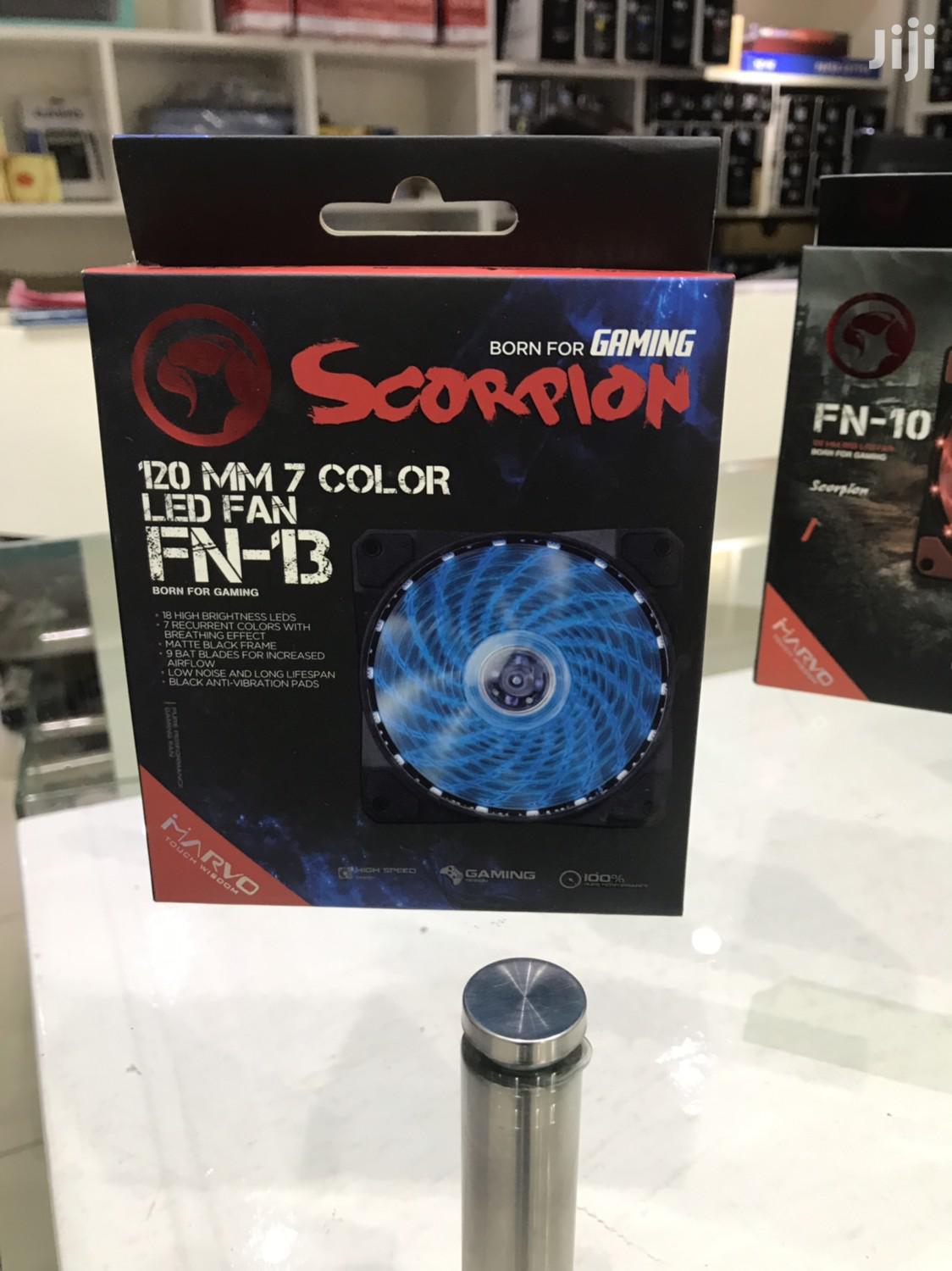 Marvo FN13-120MM RGB Colour Changing Case Cooling Fan