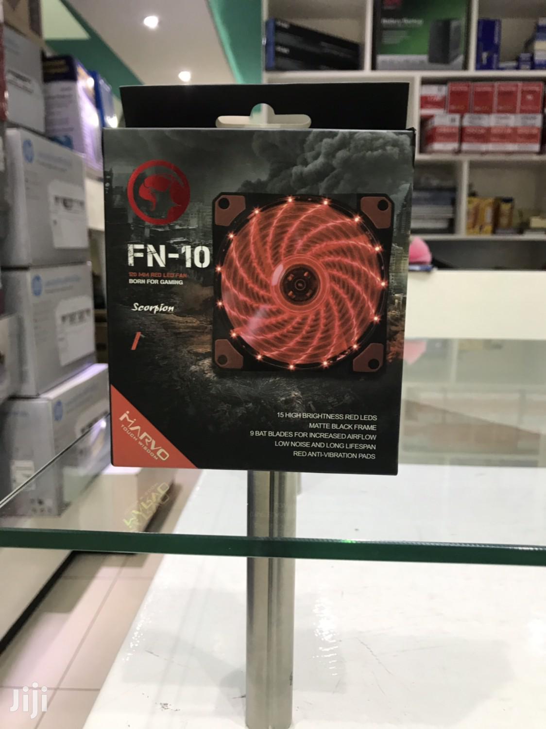 Marvo 120 Mm 7 Color LED Case Cooling Fan