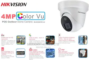 4MP IP Colorvu Built-in MIC Hikvision Network Camera