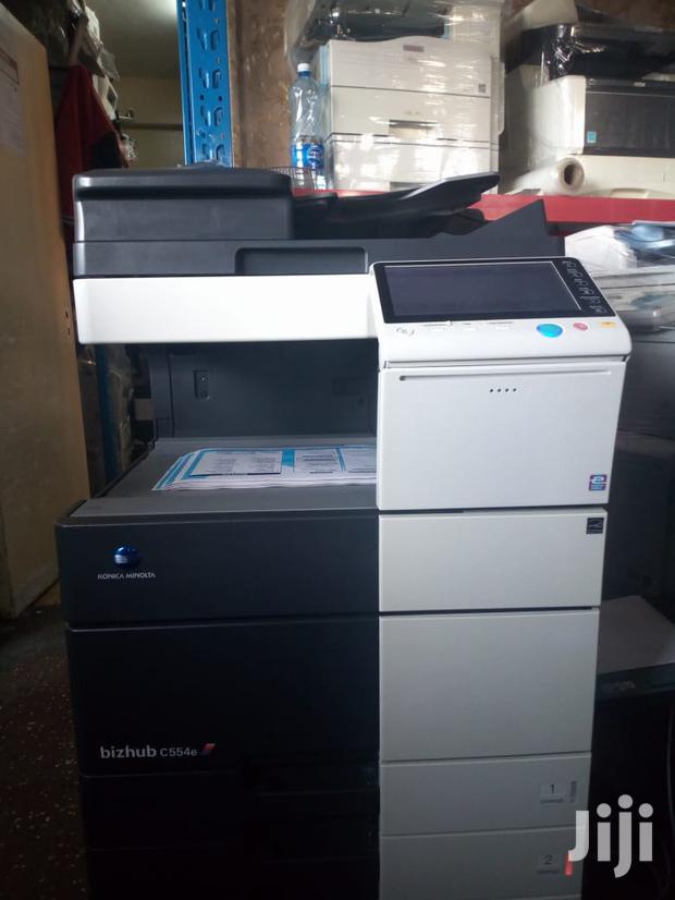Colored Konica Minolta Bizhub C 454e Photocopier Machine