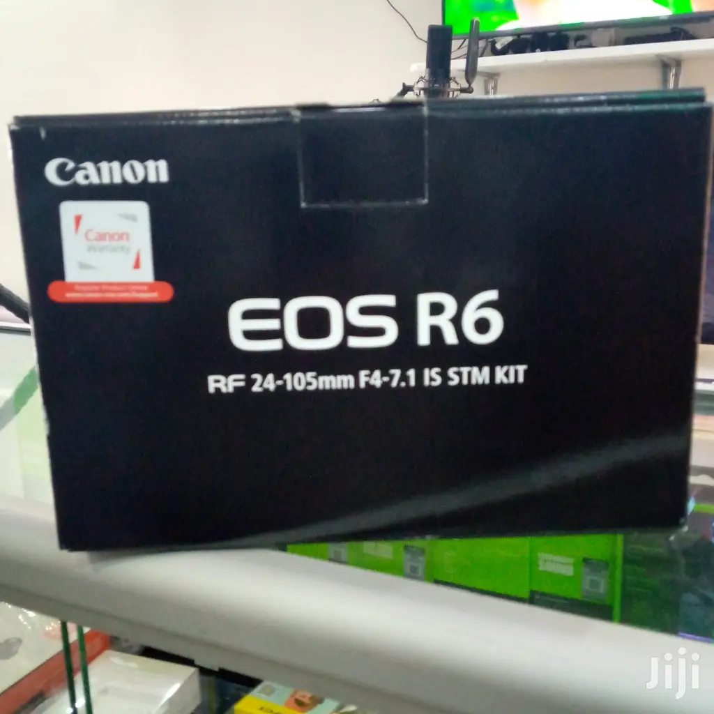 Canon Eos R6 Mark Ii Camera With 24-105mm F/4-7.1 Lens