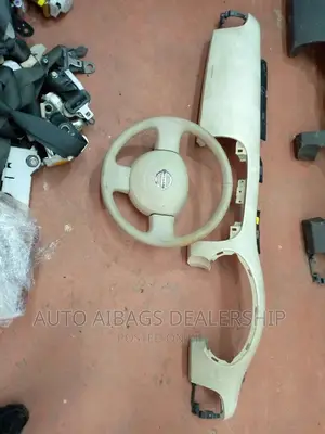 Dashboard Airbag and Its Stearing Nissan March.