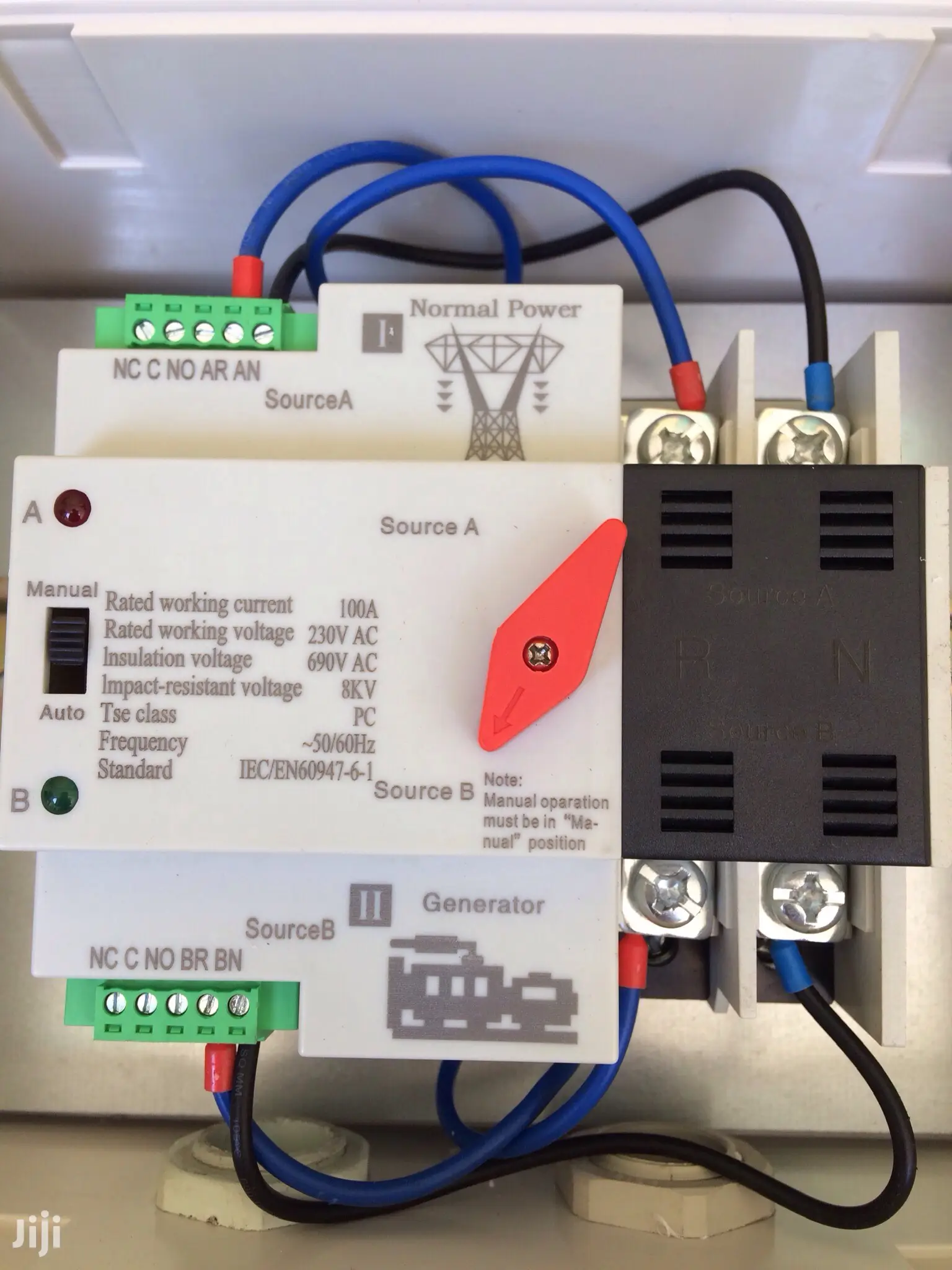 100amp Automatic Change-Over Switch