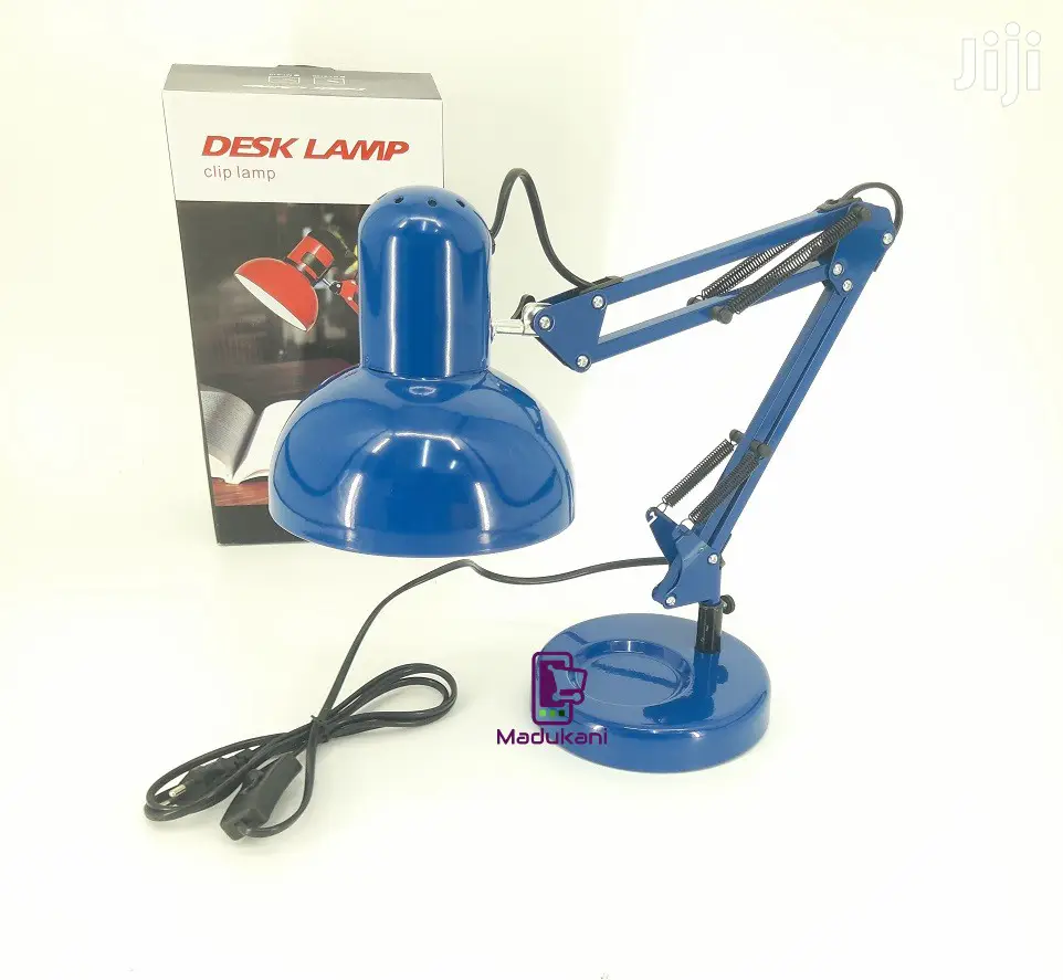 Classic Adjustable Swing Arm Study Desk Lamp With Heavy Base