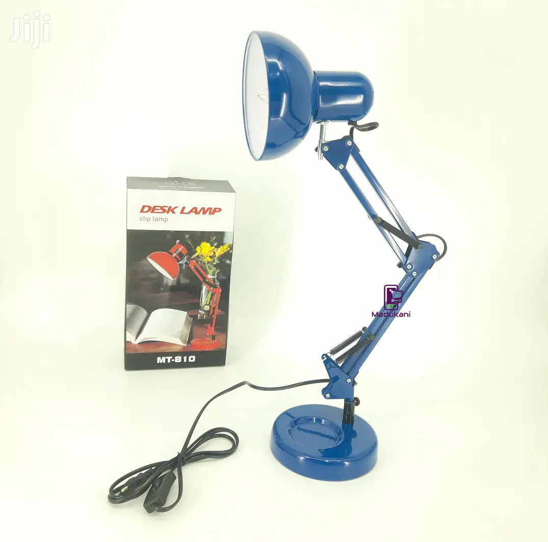 Classic Adjustable Swing Arm Study Desk Lamp With Heavy Base