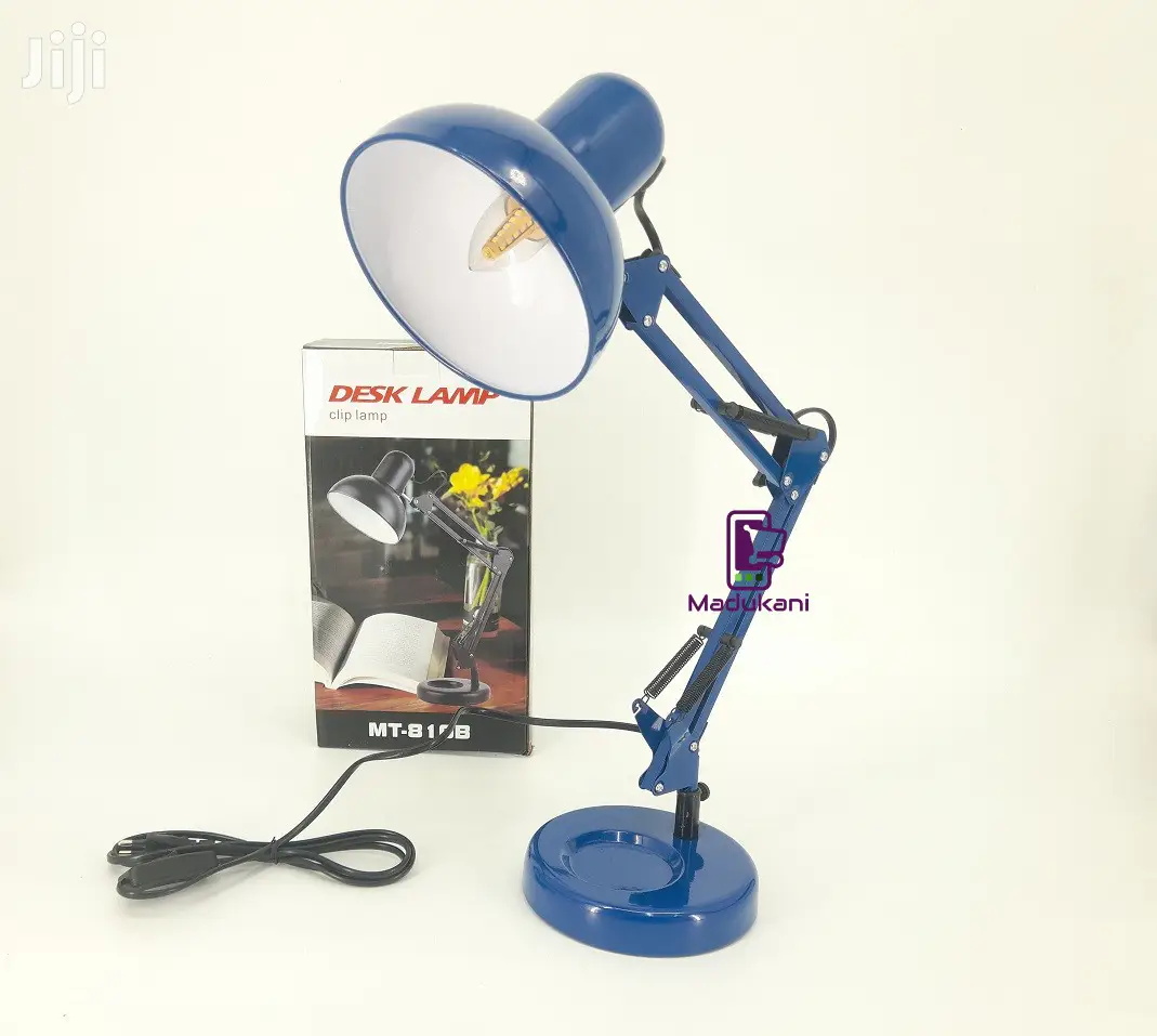 Classic Adjustable Swing Arm Study Desk Lamp With Heavy Base
