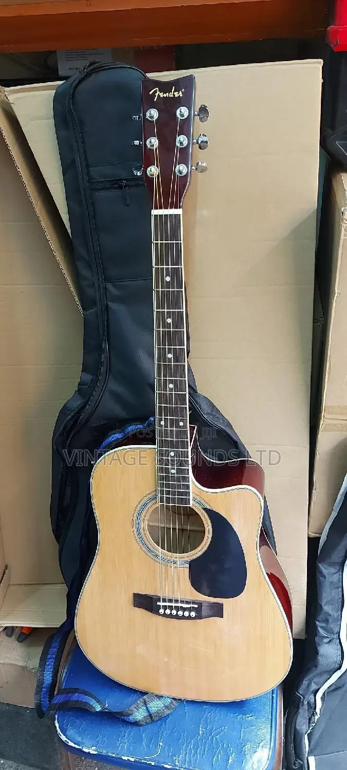 41 Fender Semi Acoustic Box Guitar