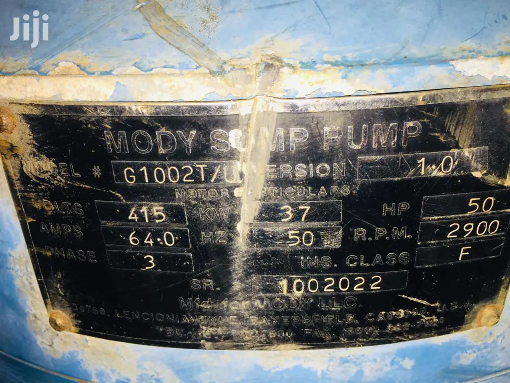 Mody Submersible Pump 50hp