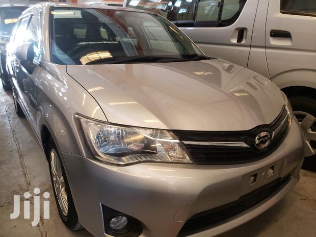 Toyota Fielder 2014 Silver - main view