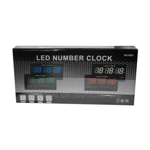 New Led Wall Clocks 45 * 22.5 * 2.5 Cm