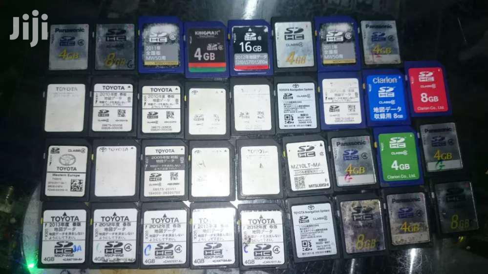 Toyota, Mazda, Nissan, Honda, VW,Sub Map/Sd Cards Available.
