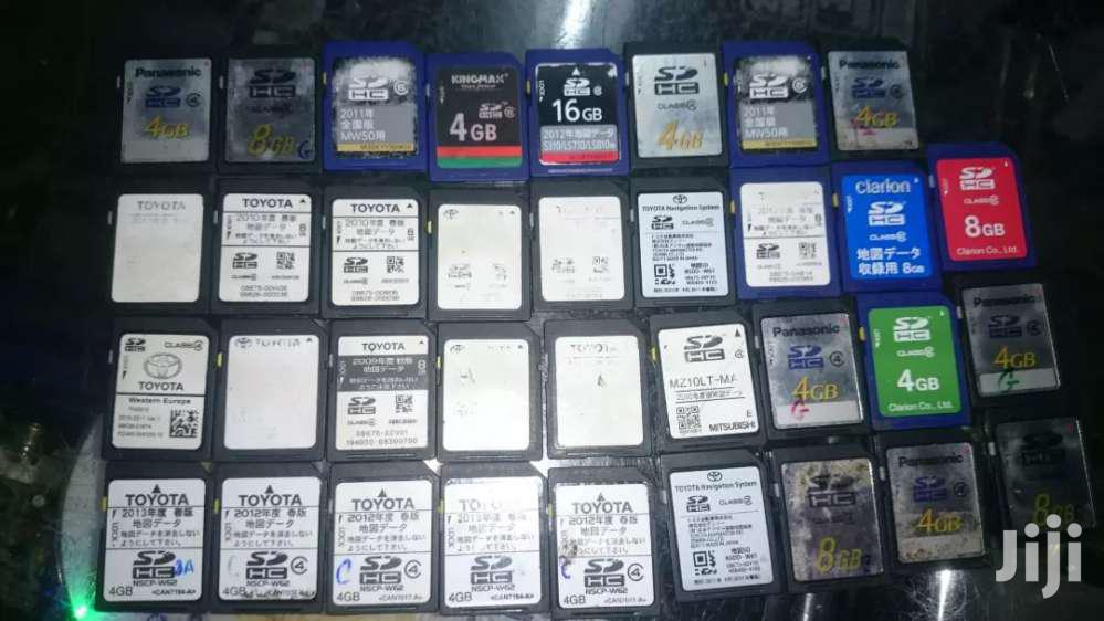 Toyota, Mazda, Nissan, Honda, VW,Sub Map/Sd Cards Available.