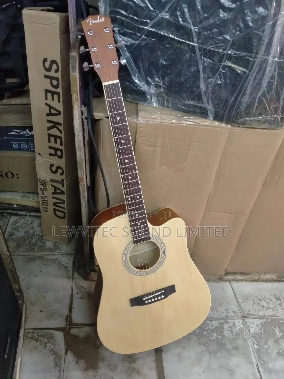 New Full Size Fender Semi Acoustic Guitar