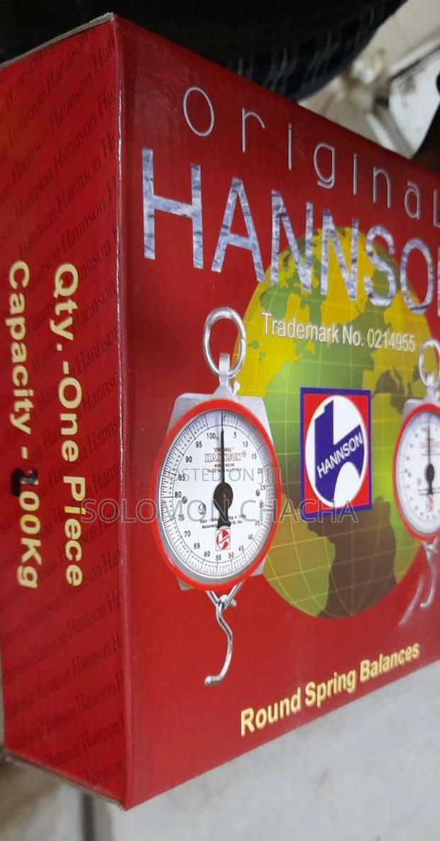 Original Hanson Round Balance Machine 200kg - main view