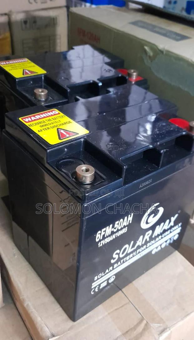 Solarmax Maintainance Free Battery 6fm-50ah