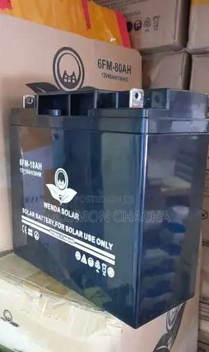 Solarmax Maintainance Free Battery 6fm-18ah