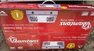 Brand New Ramtons RG 538 Double Gas Burner