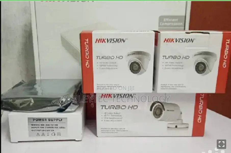Hikvision Cctv Cameras Complete Cctv Set With Four Cameras