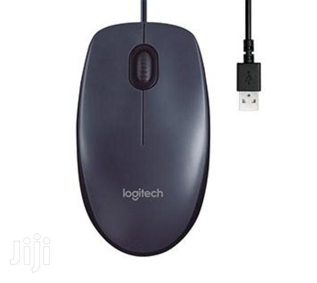 B100 Logitech Optical Mouse - main view