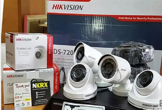 Four CCTV Cameras Kit Package 20m Range - main view