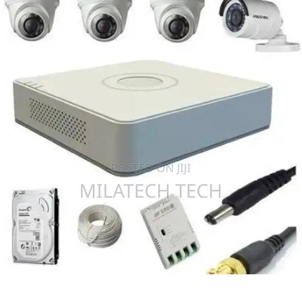 Hikvision 4 CCTV Cameras Full Kit - main view