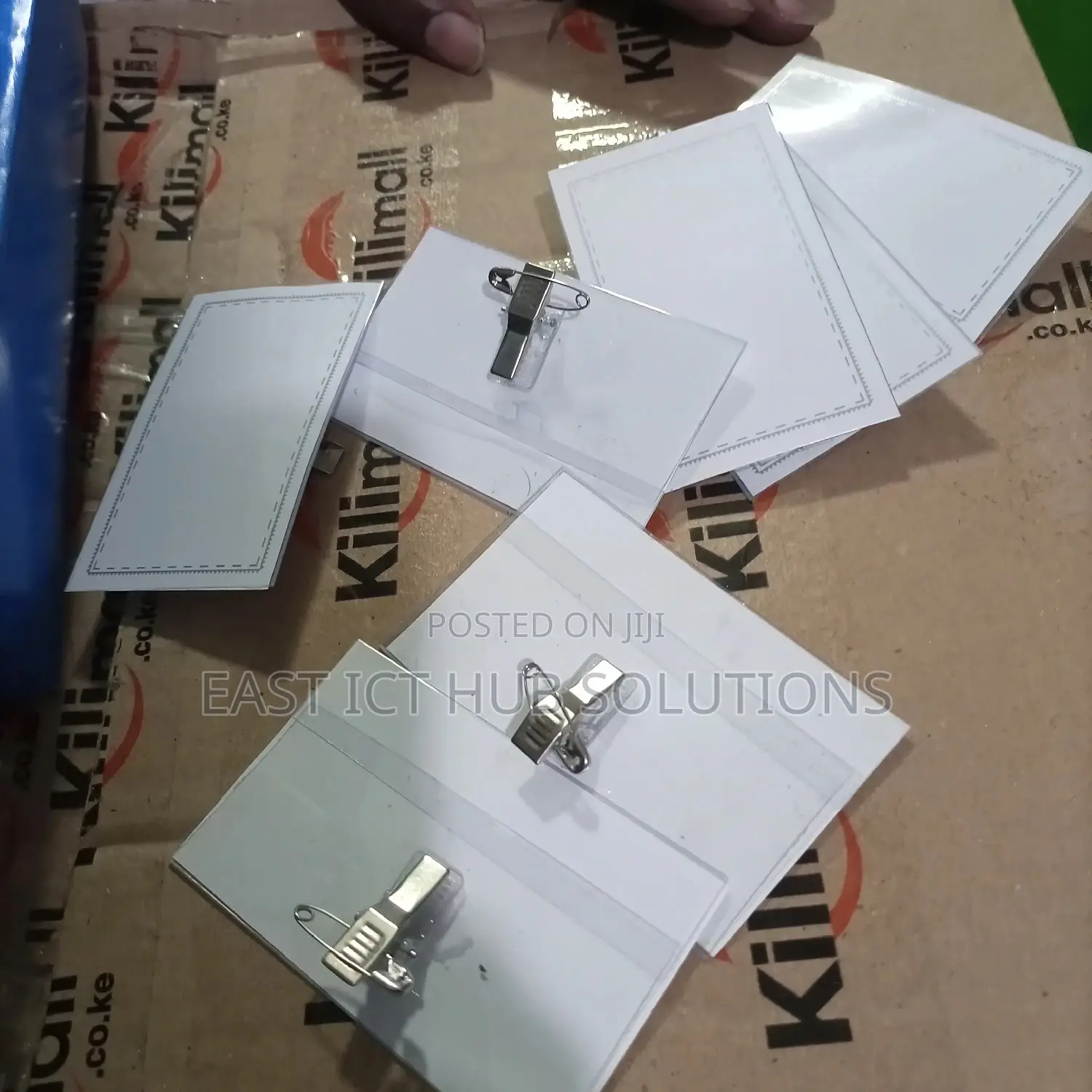 Name Tags With Pins To Clip