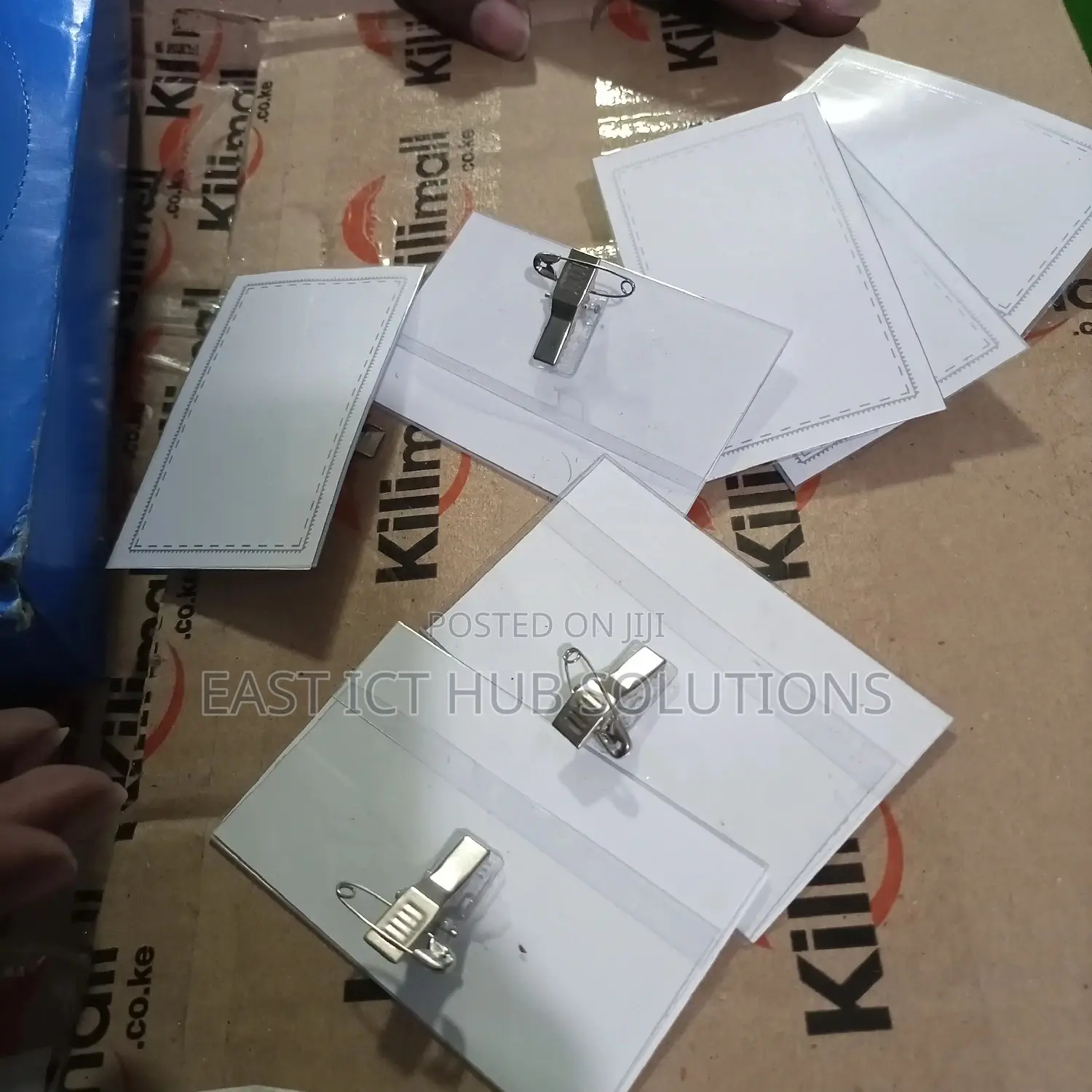 Name Tags With Pins To Clip
