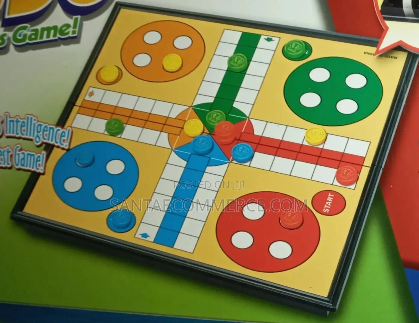 Portable Ludo Board Game