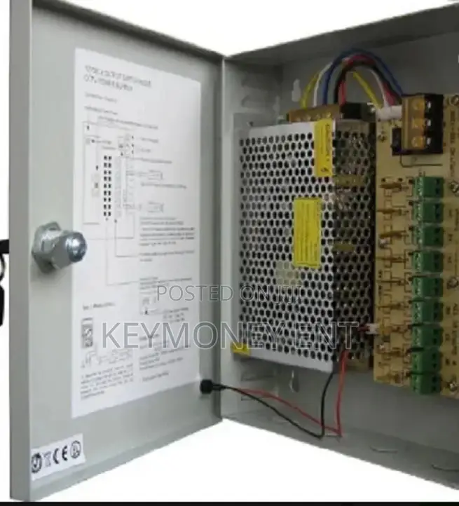 12v 20 Amperes Power Supply Closed With Fuse