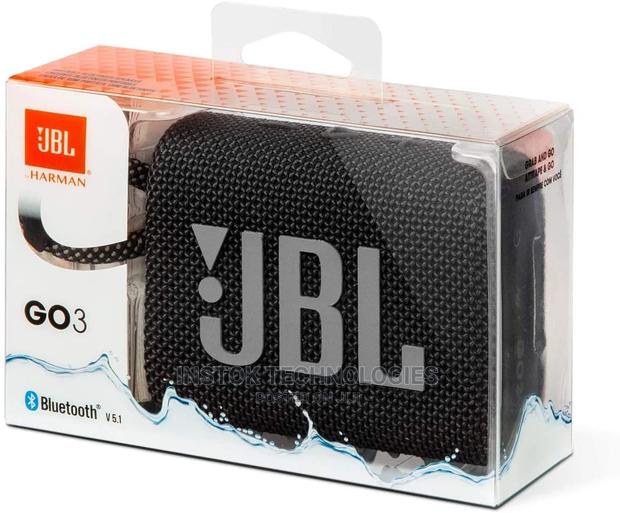 Jbl Go 3 Portable Waterproof Wireless Bluetooth Speaker - thumbnail 3