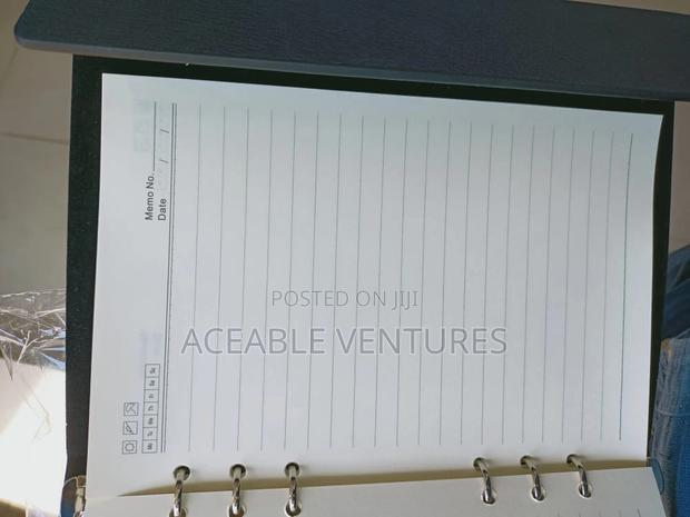 B5 Notebook With A Punchable Leaflets And Re-usable Cover - thumbnail 3