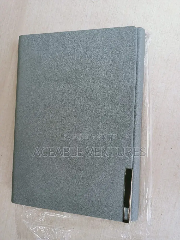 B5 Notebook With A Punchable Leaflets And Re-usable Cover
