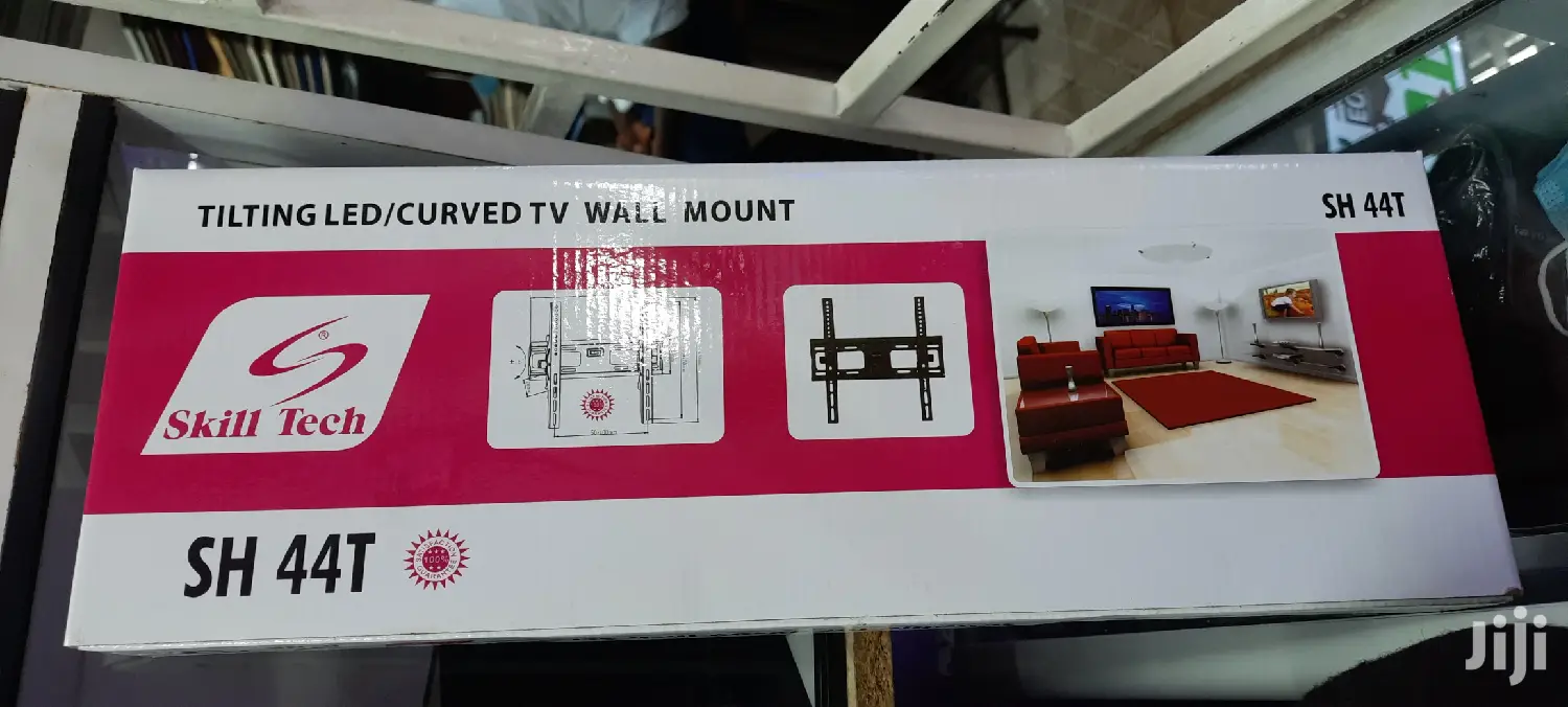 Skilltech 23"-60"Tilting Wall Bracket- Black