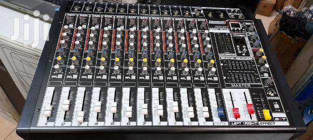 Lexser 12channel Music Mixer Black - main view