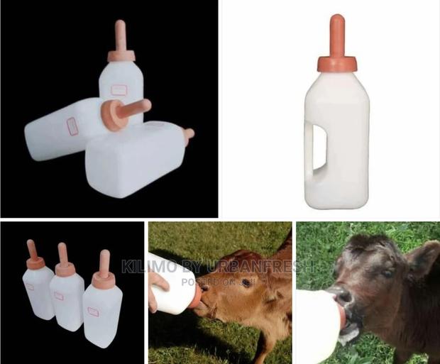 Milk Drinking Bottle For Calves - main view