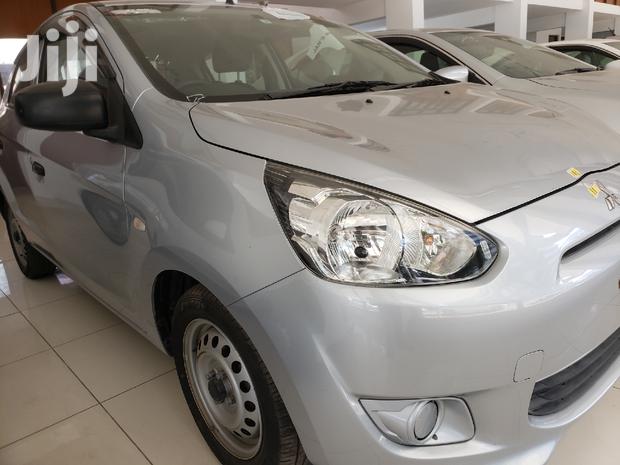 Mitsubishi Mirage 2014 Silver - thumbnail 2
