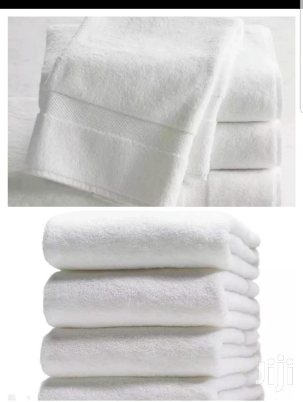 White Saloon Towel