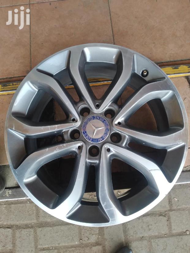 Original Rims Set Size 17 Inch for Mercedes Benz.