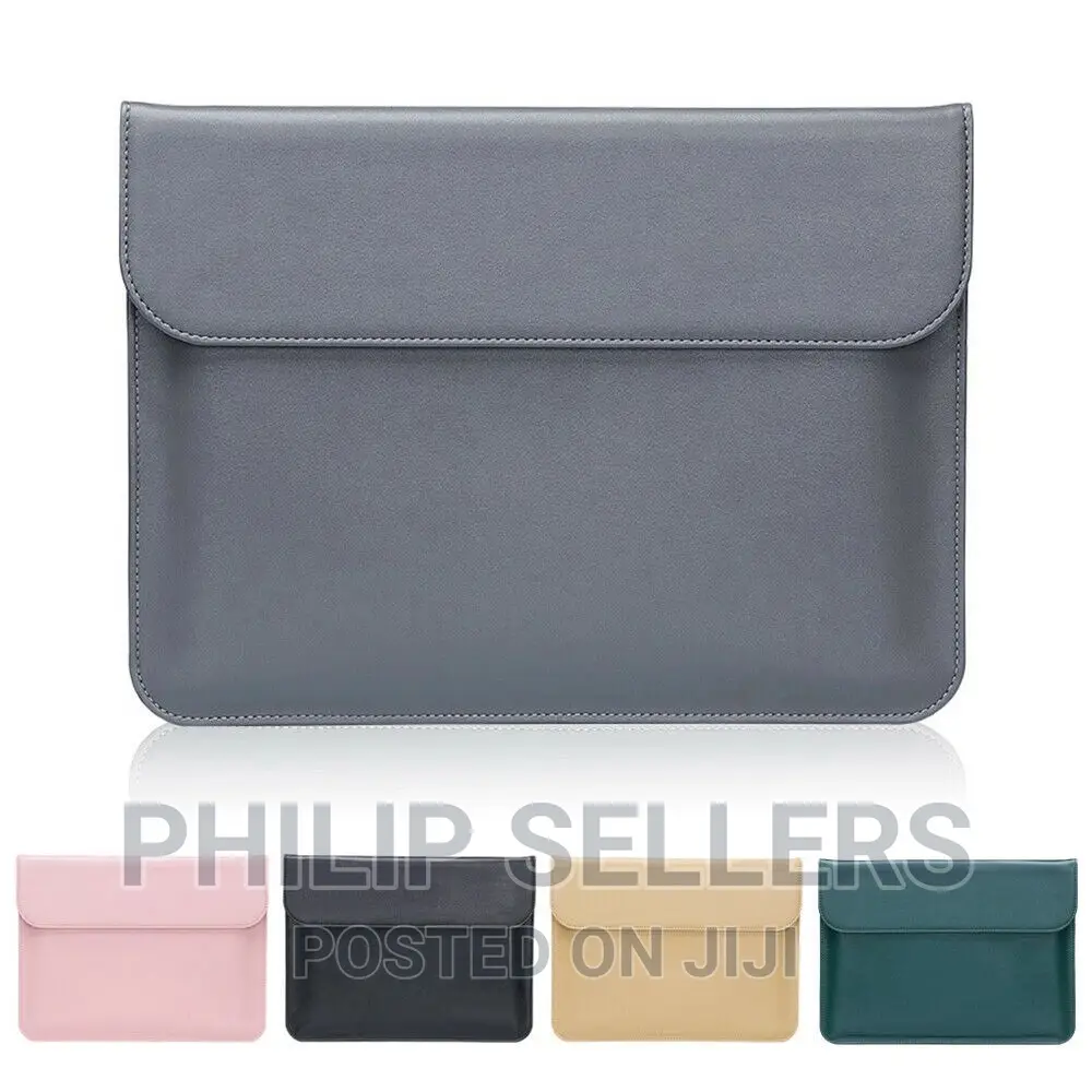 Sleeve Case Laptop Bag PU Leather Cover for Macbook Air Pro